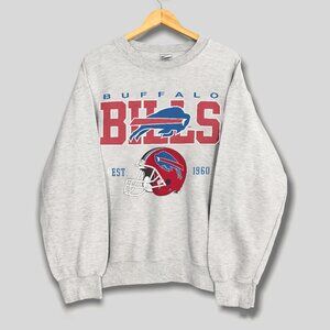 90s Vintage Buffalo Bills Football Sweatshirt, Retro NFL Buffalo Bills Shirt Tee